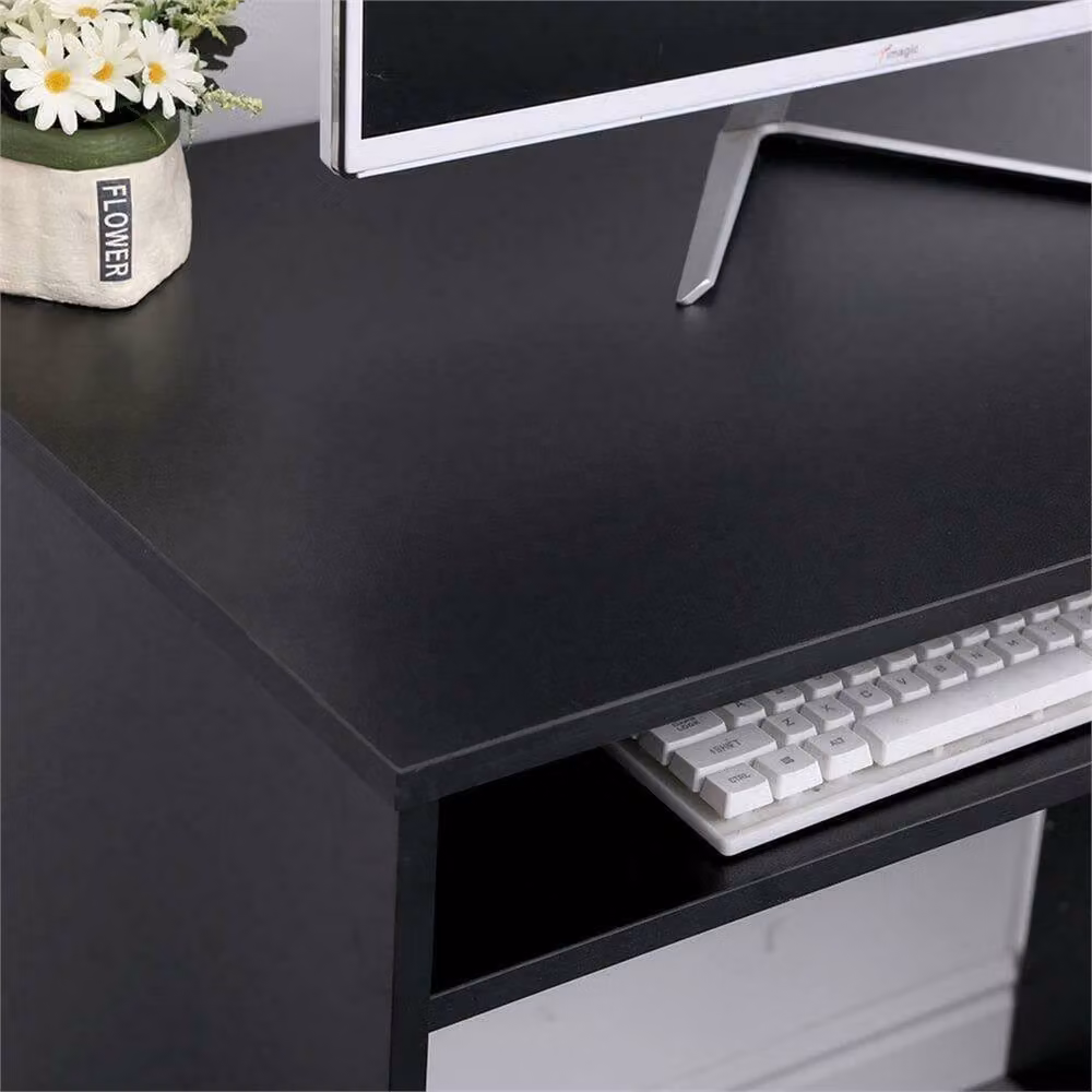 NESTLUNE Black Modern Computer Desk and Laptop Table – 2