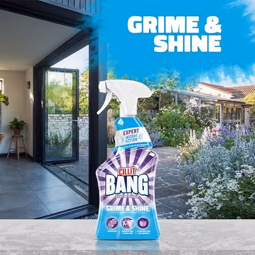 Cillit Bang Professional Grime and Shine Spray, 750ml, Blue – 2
