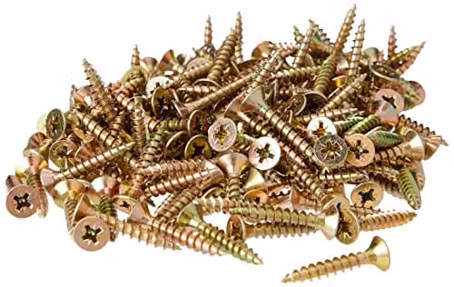 Forgefix Multi-Purpose Pozidriv Chipboard Self-Countersinking Screws, Silver, 5.0 x 30 mm – 3