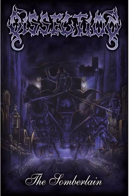 Dissection The Somberlain Multicolour and Purple Textile Poster