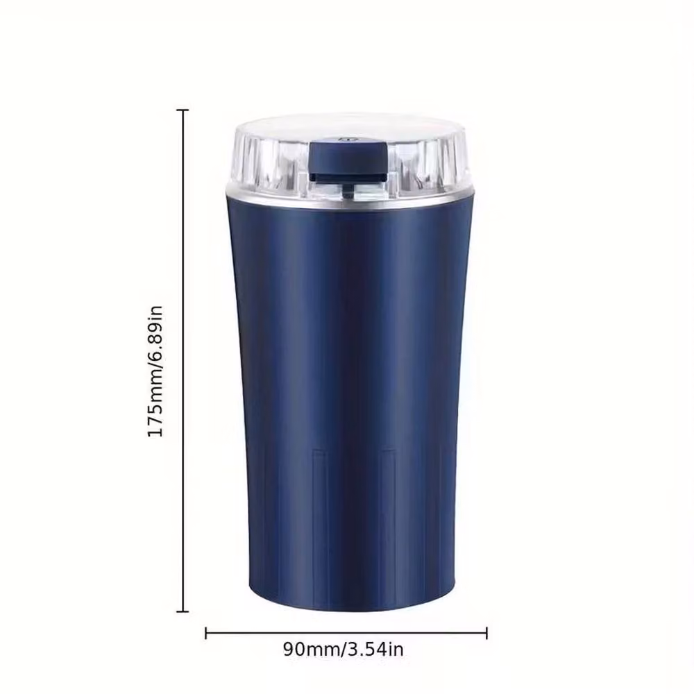 SPETLEK Electric Coffee Bean Grinder with Stainless Steel Blades in Blue – 2