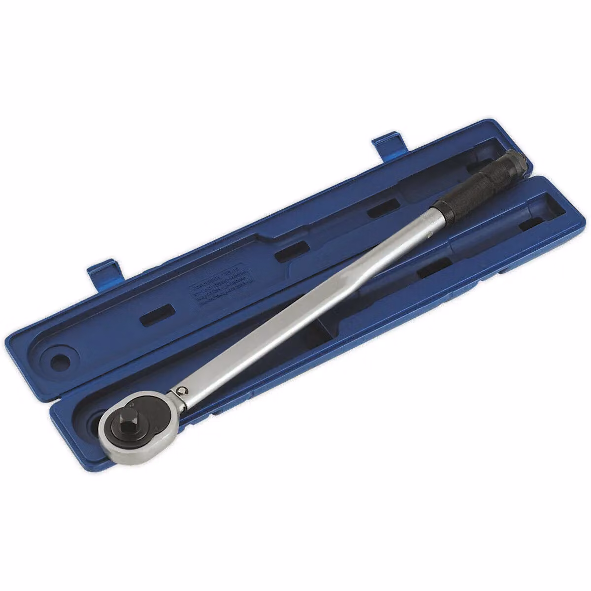 Loops Calibrated Micrometer Torque Wrench with 3/4 inch Square Drive and Flip Reverse Ratchet in Silver and Multicolour Hardened Steel – 2