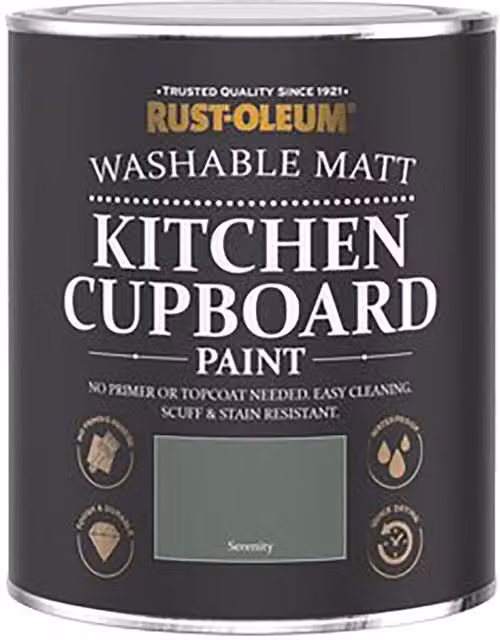 Rust-Oleum Kitchen Cupboard Paint in Serenity Dead Matt Finish