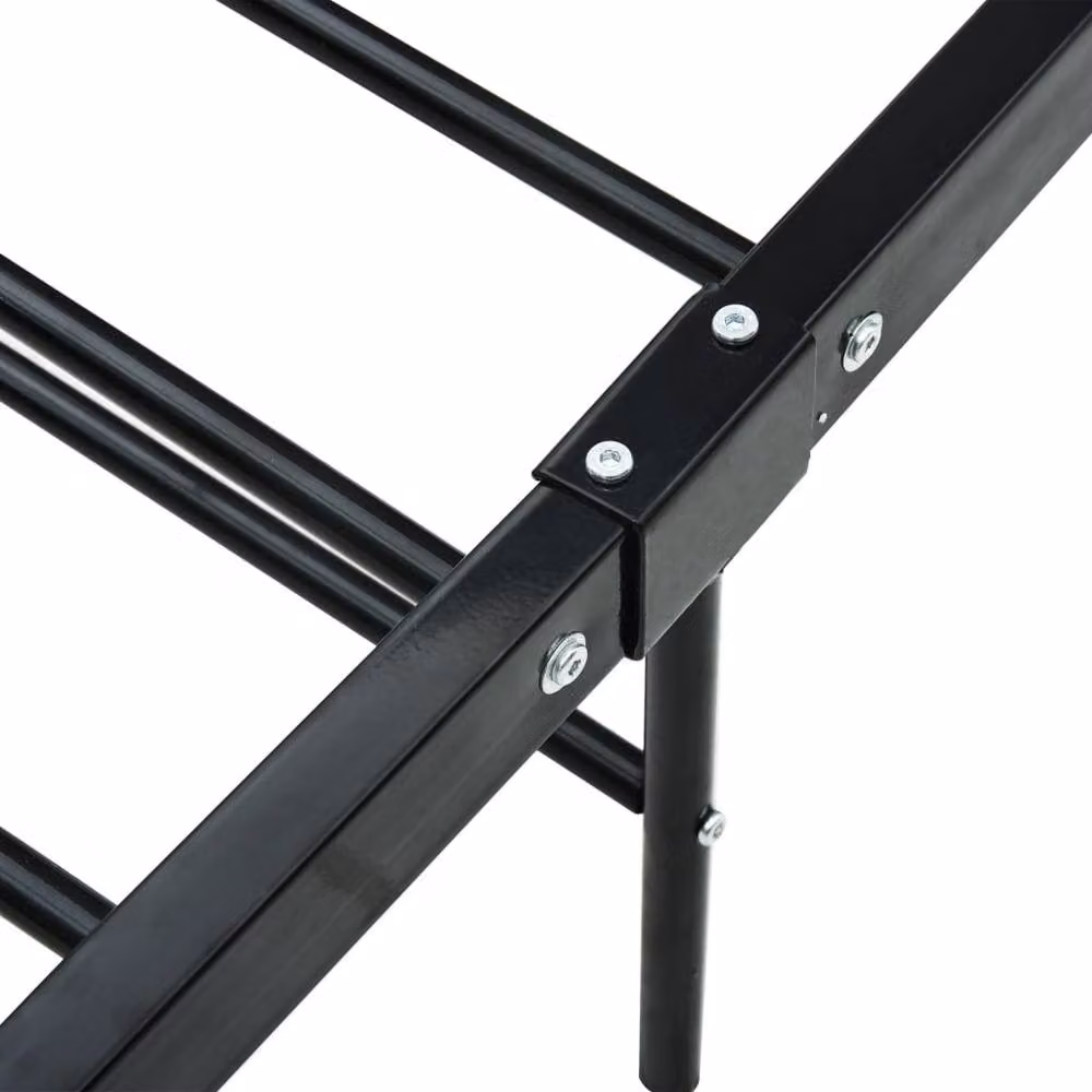 Berkfield Home Elegant Black Metal Bed Frame W/D/H: 90 x 200 cm – 3