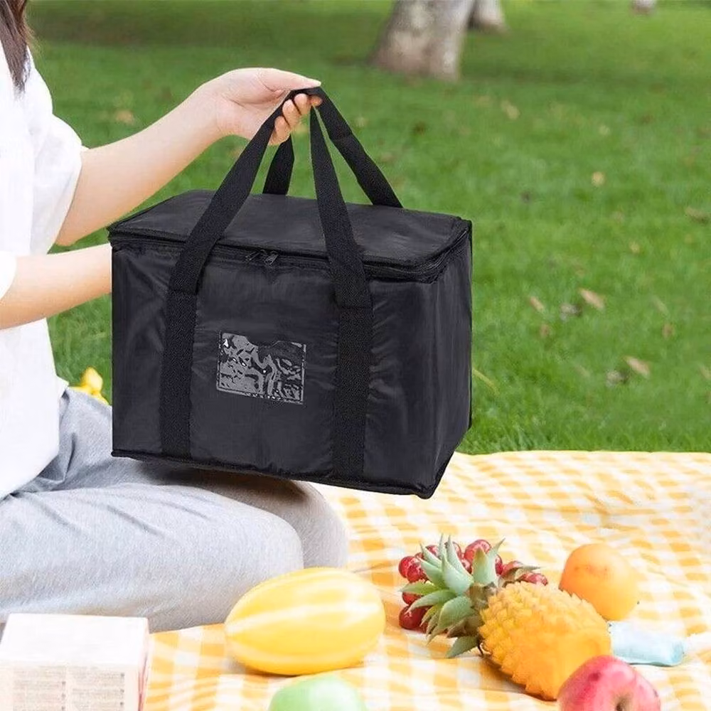 SPETLEK 50L Insulated Food Delivery Thermal Bag in Black, W: 100 cm, D: 60 cm, H: 60 cm – 5