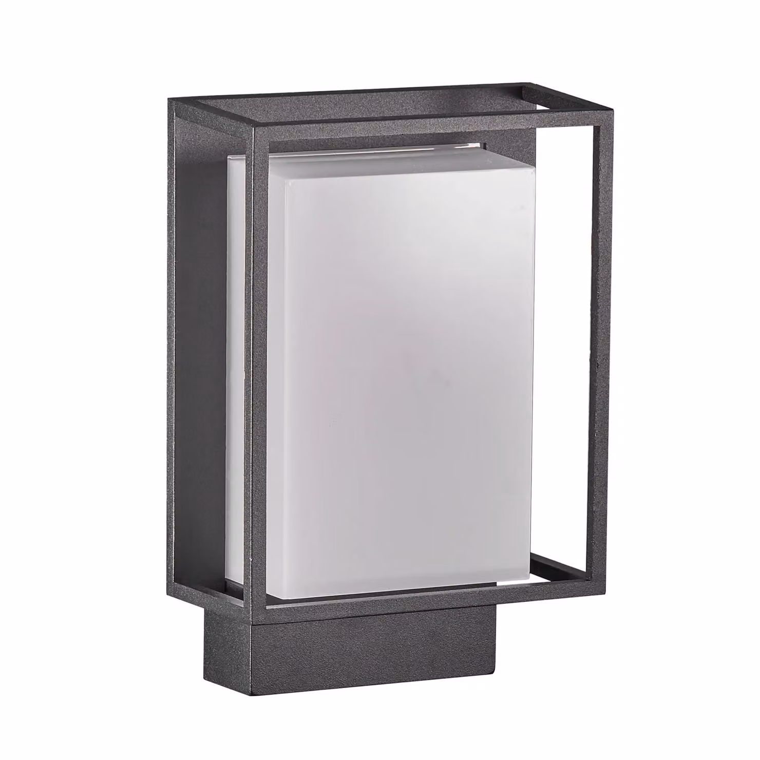 Nordlux Nestor LED Outdoor Wall Light, Black Metal, IP44, Warm White 2700K – 2