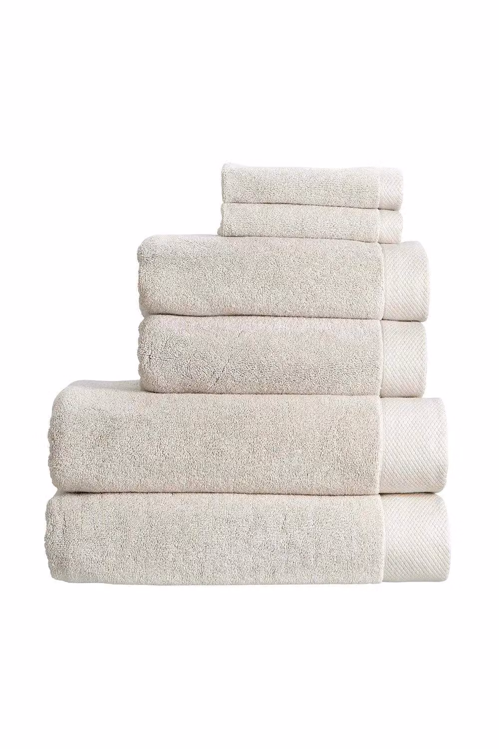 Christy Luxe Elegant 100% Turkish Cotton Towels, 730GSM, Natural/Sand – 2