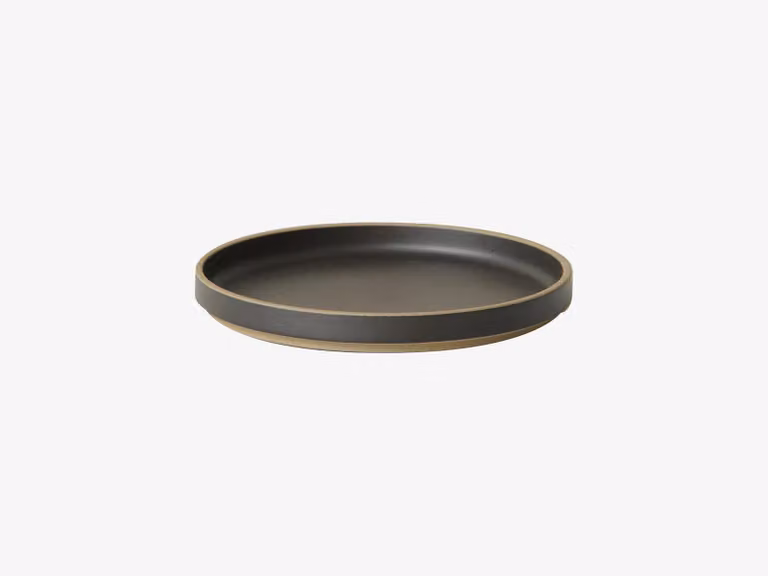 Hasami Porcelain Black Medium Side Plate