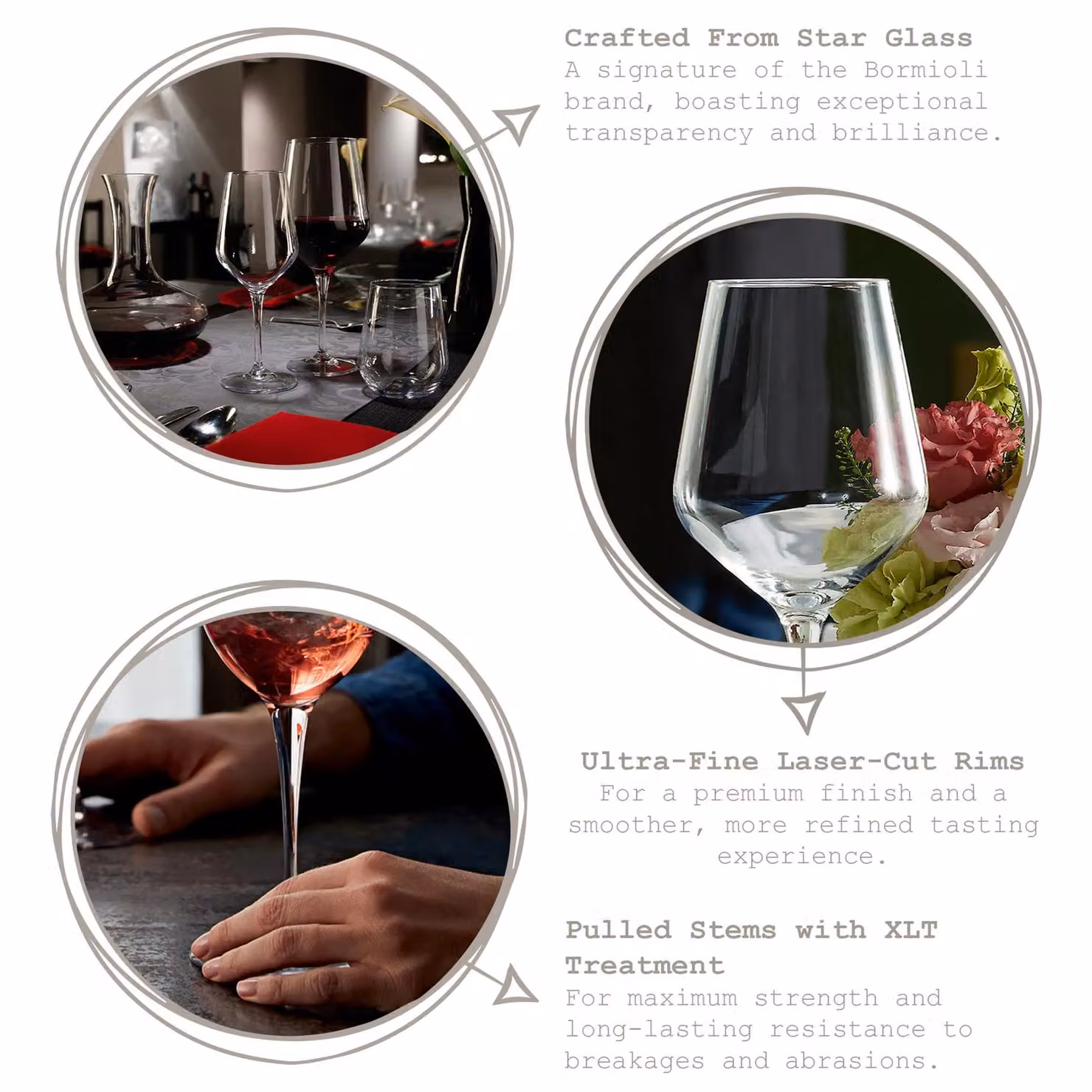 Bormioli Rocco Electra Cocktail Glasses, 190ml, Pack of 12, Transparent – 2
