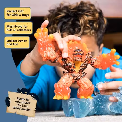 Schleich Eldrador Lava Smasher Orange Fully Articulated Fantasy Toy Figurine – 2