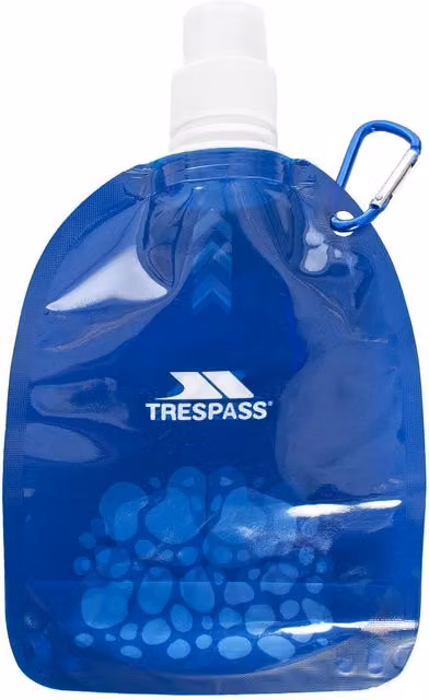 Trespass Hydromini Collapsible Water Bottle in Blue