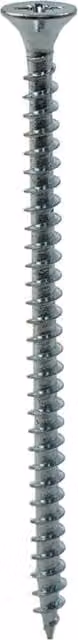 Unifix General Purpose Chippy Woodscrews Pozi CSK Head BZP CE Grey 3.0 x 12mm Box of 200