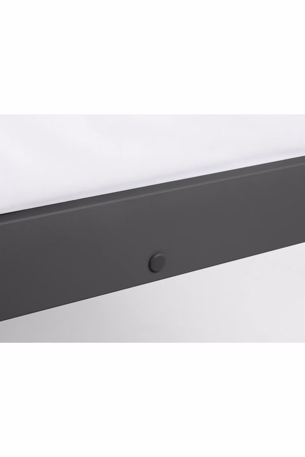 Julian Bowen Luna Modern Lacquered Solid Wood Bed Frame in Anthracite Grey, 140 x 200 cm – 4