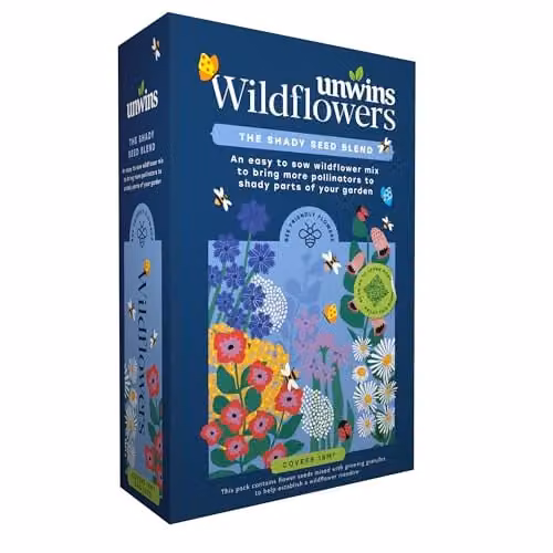 Unwins Shady Wildflower Seed Blend, 3.6kg
