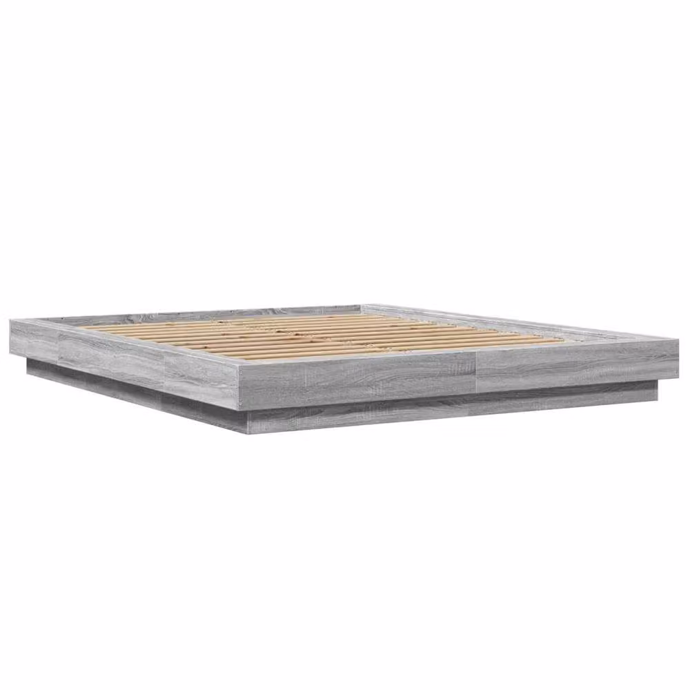 Berkfield Home Grey Sonoma Bed Frame W/D/H: 160 x 200 cm – 3