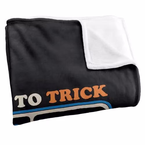 Steven Rhodes Born To Trick Super Soft Fleece Throw Blanket, Multicolour, W/D/H: 91 x 147 cm – 6