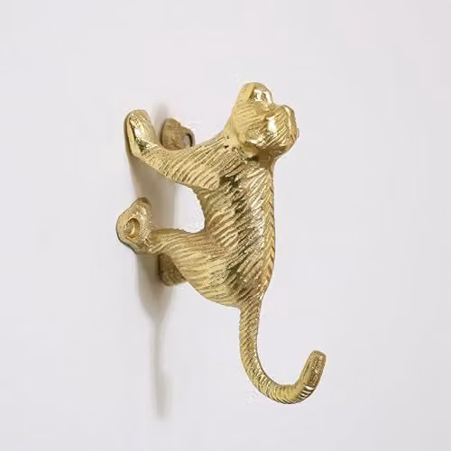 Melody Maison Gold Monkey Metal Wall Hook