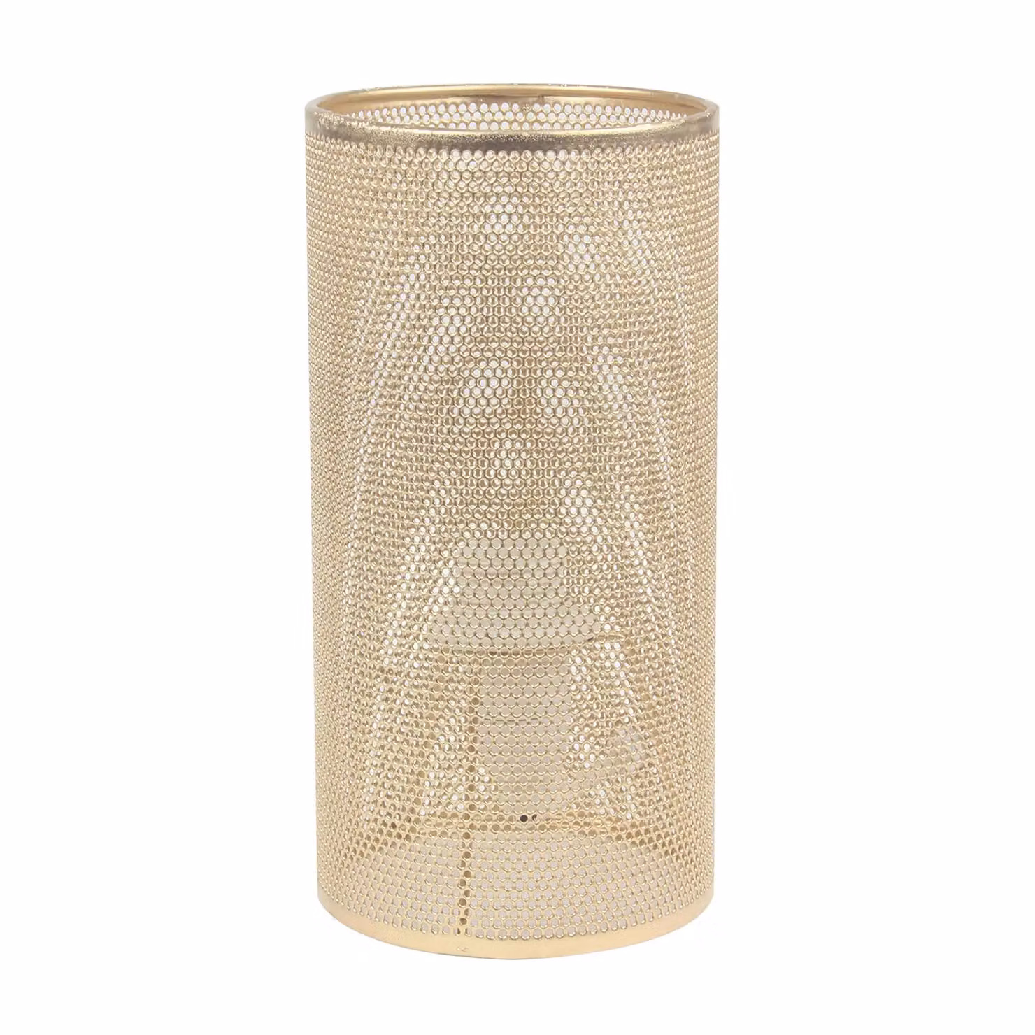 First Choice Lighting Troy Gold Mesh Metal Table Lamp – 2