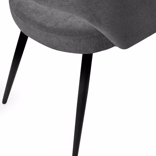 Julian Bowen Ella Set of 2 Upholstered Dining Chairs in Beige, Brown and Grey – 7