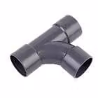 FloPlast 50mm Grey Solvent Weld Waste Tee
