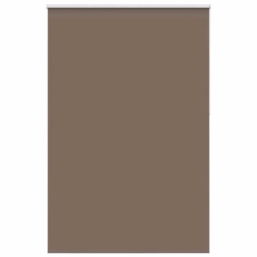 Berkfield Home Blackout Roller Blind, Brown Polyester, W: 161.6 cm, H: 230 cm – 2