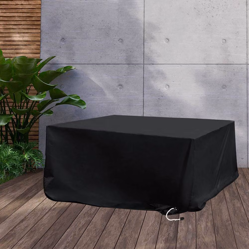Marlow Waterproof Outdoor Furniture Cover with UV Protection, Black, 170 cm – 3