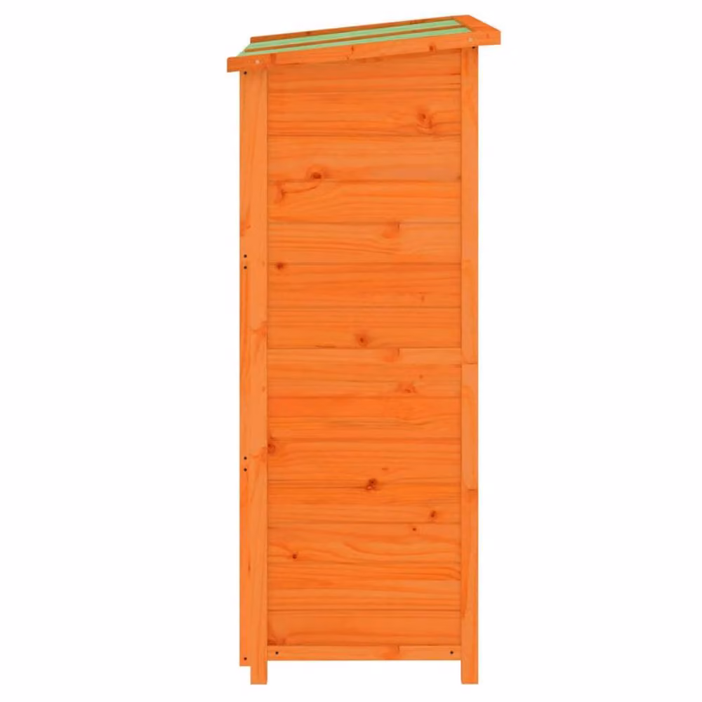 Berkfield Home Rustic Tall Wood Pine Cabinet in Brown and Beige, W/D/H: 83 x 57 x 140 cm – 2