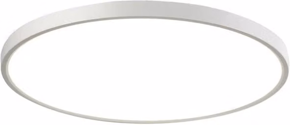 Netlighting Alata Round LED Flush Ceiling Light, White, Diameter: 30 cm