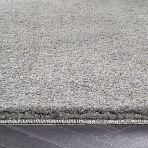 My Lux Silver Grey Shaggy Rectangular Rug, Hand Tufted Polypropylene, W/D/H: 160 x 230 cm, Stain-Resistant, Washable and Non-Slip – 3