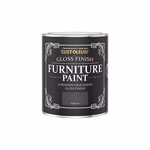 Rust-Oleum Gloss Furniture and Skirting Board Paint in Purple, 750ml – 3
