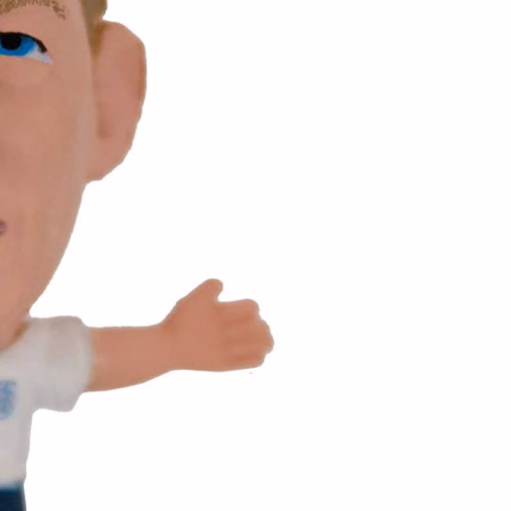 SoccerStarz England FA Harry Kane Football Figurine in White – 2
