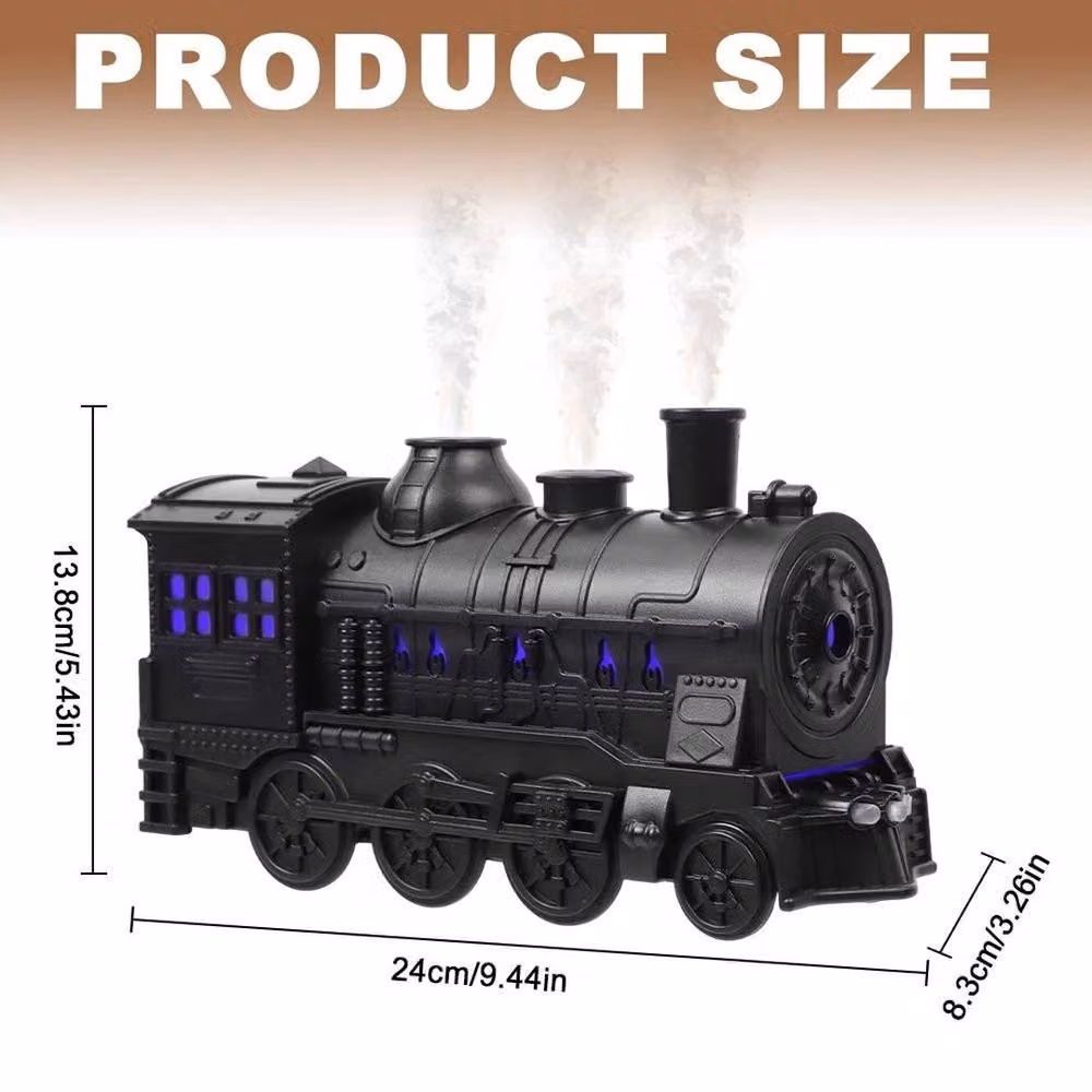 FLAVORA Electric Essential Oil Diffuser Humidifier with Timer and 2 Light Modes in Black – 2