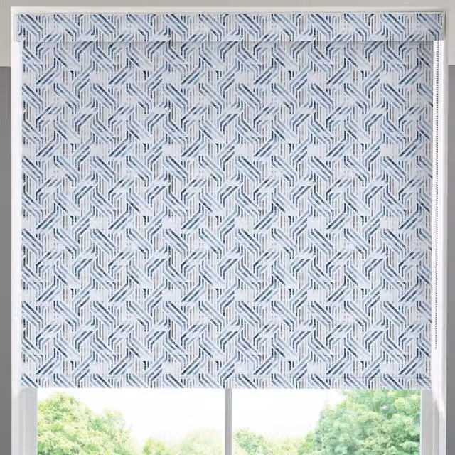 Terrys Navy Blue Blackout Roller Blind