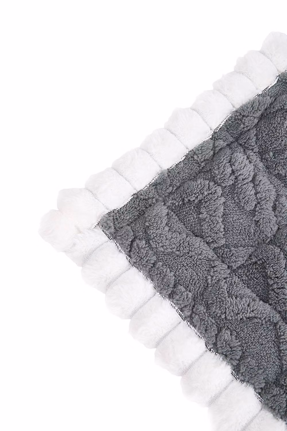 Garden Sanctuary Non-slip Plush Sofa Cover in Grey – 3
