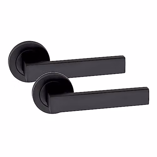 Golden Grace Delta Bathroom Handles Set in Matt Black Finish – 2