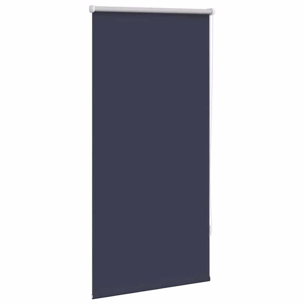 Berkfield Home Thermal Insulating Blackout Roller Blind, Blue and Silver, W: 60 cm, H: 120 cm – 3