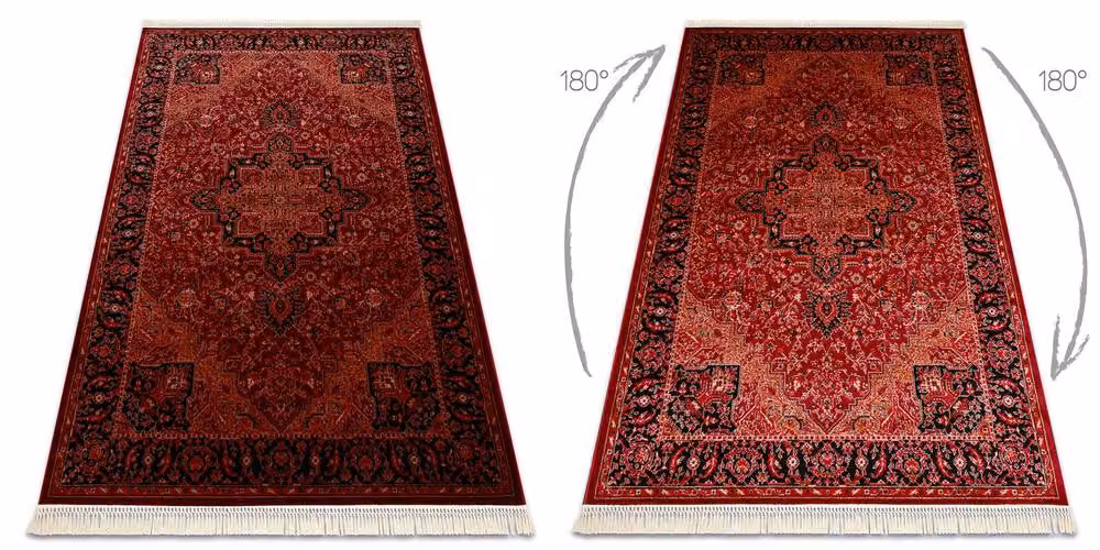 RugsX Orient Oriental Rug in Red, W: 100 cm, L: 200 cm – 2