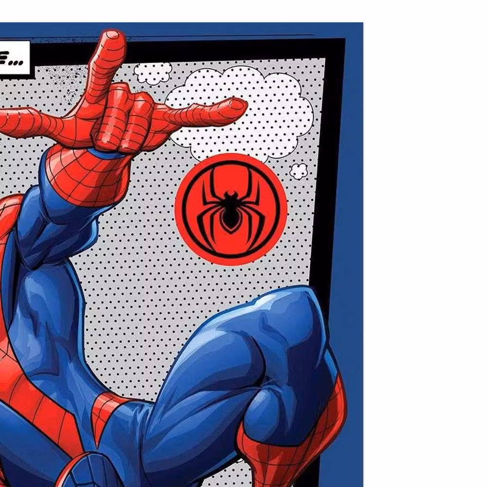 Spider-Man Meanwhile Maxi Paper Poster in Blue and Multicolour – 2