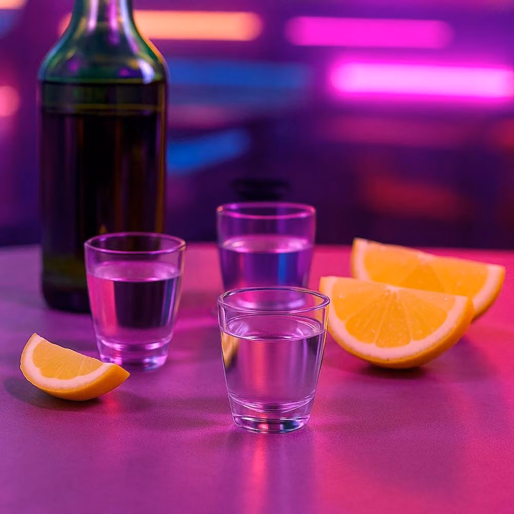 Argon Tableware Set of 12 Clear Wide Shot Glasses, 30ml Capacity for Vodka and Tequila – 2