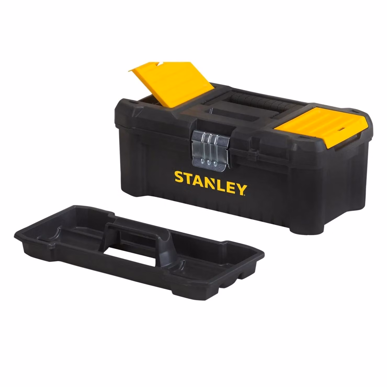 Stanley Basic Toolbox with Organiser Top in Black and Multicolour – 2