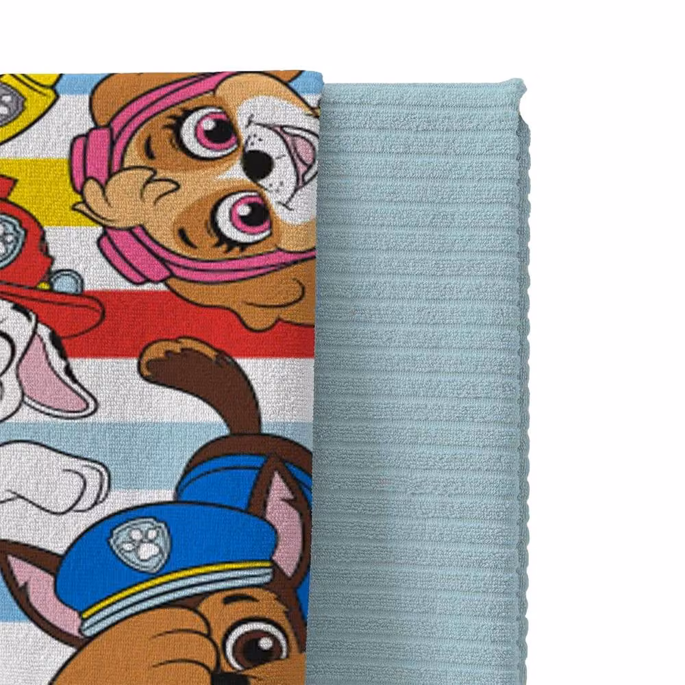 Paw Patrol Childrens Multicolour Cotton Terrycloth Towel, W: 70 cm, H: 140 cm – 3