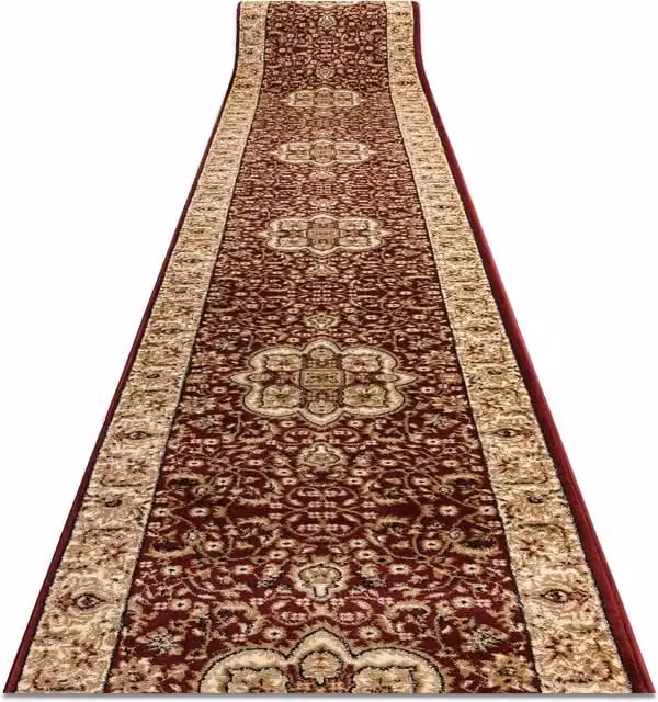 RugsX Heat-Set Royal Oriental Runner in Red, W/D/H: 90 x 170 cm – 1