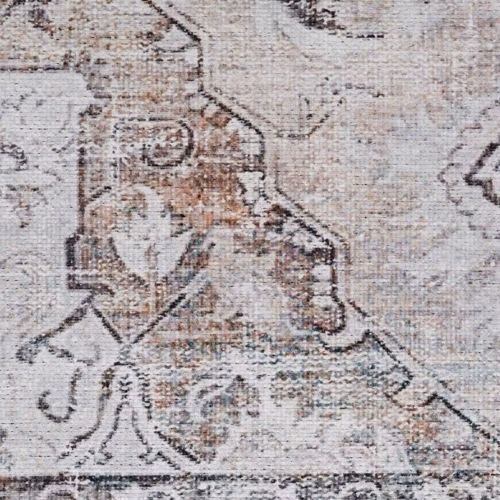 Kukoon Traditional Flatwoven Area Rug in Beige, W 200 cm x D 290 cm – 1