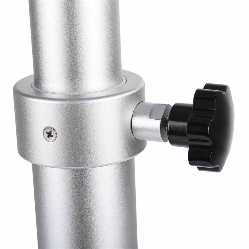 Nordara Matt Silver Aluminium Alloy Telescopic Pedestal Table Leg – 2