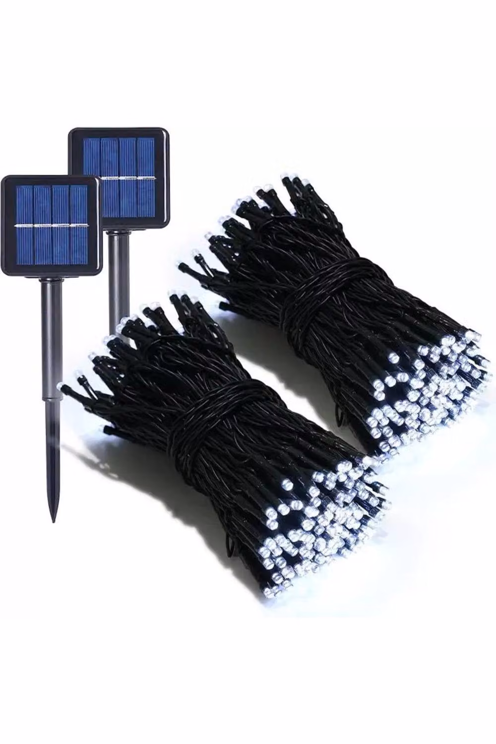 KDMD Solar 500 LED Rainbow Multicolour Fairy Lights String, 50m – 2