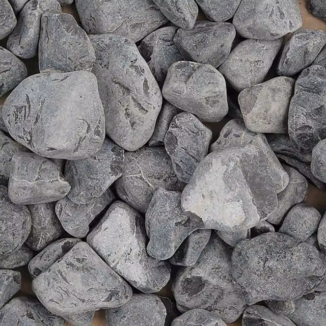 Simpa Black and Grey Cobbles Stone, 20kg Bag