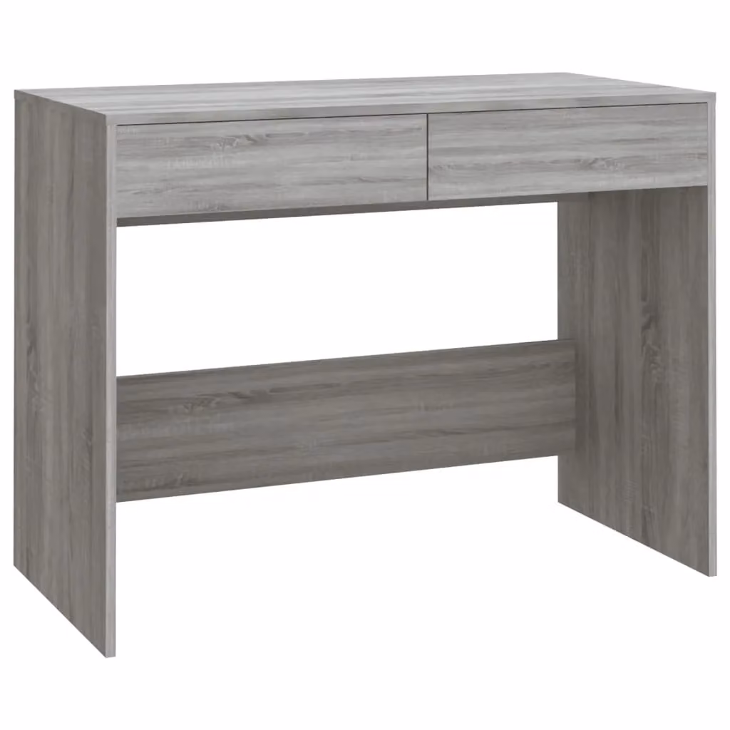 Berkfield Home Grey Sonoma Writing Desk, W/D/H: 101 x 50 x 76.5 cm – 2