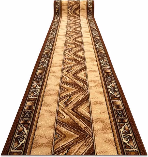 RugsX Bcf Opal Runner in Beige, W/D/H: 90 x 150 cm – 1
