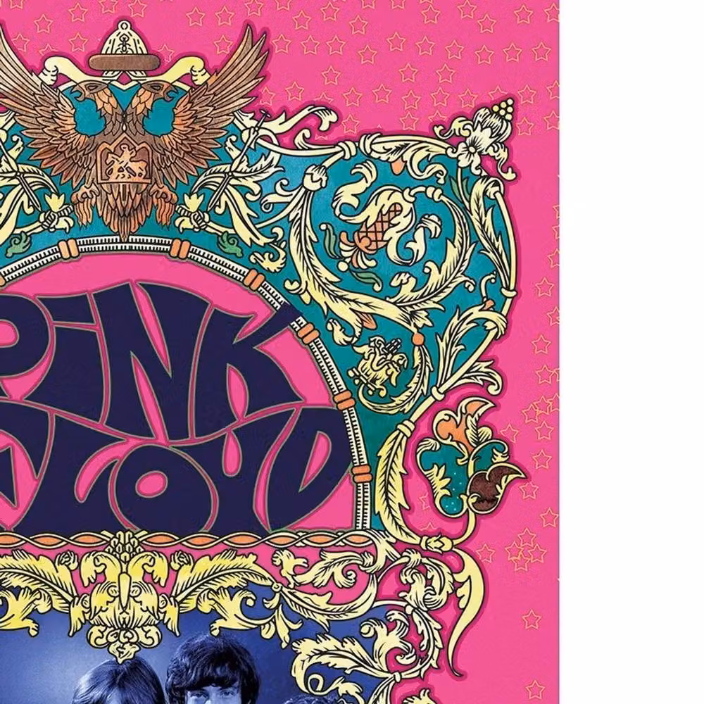 Pink Floyd 67 Framed Multicolour Retro Paper Poster – 2