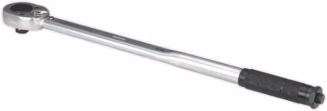 Loops Calibrated Micrometer Style Torque Wrench with 3/4 inch Square Drive and 70 to 420 Nm Range in Silver and Multicolour